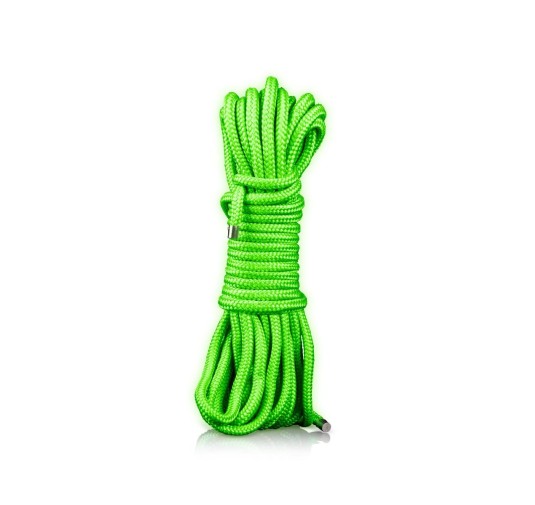 Rope - 10m/16 Strings - Glow in the Dark - Neon Green